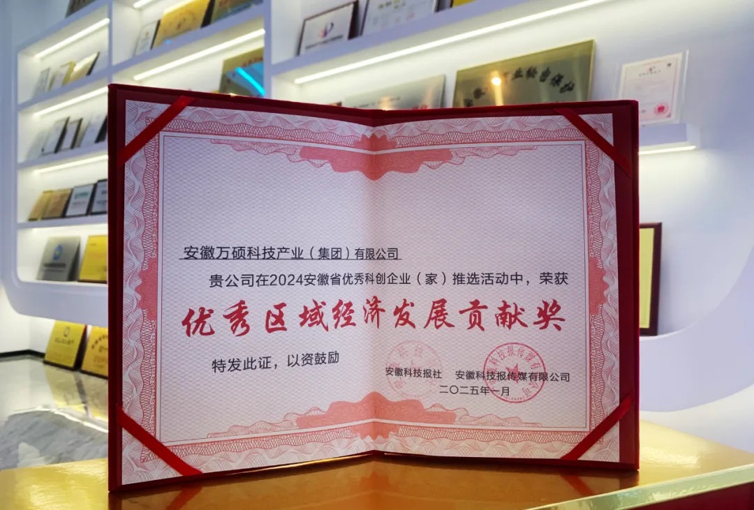 助力区域经济结硕果 | 尊龙凯时人生就搏集团荣获“2024安徽省优秀区域经济发展贡献奖”！